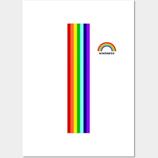Rainbow of kindness Posters and Art